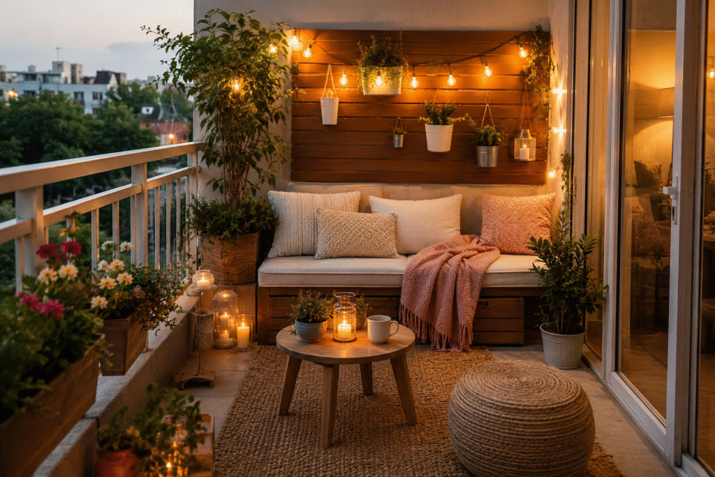 cozy balcony ideas to create a cozy balcony