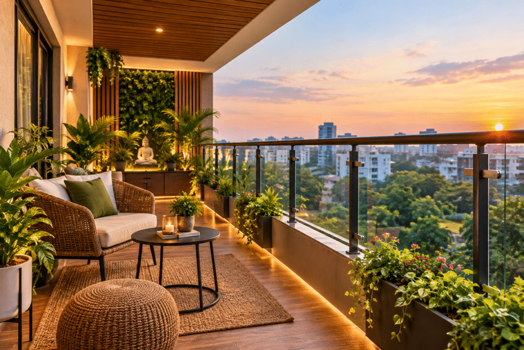 Here’s a fresh SEO blog topic for Swarga Balcony Makeovers, avoiding the focus keywords used in your recent blogs. Balcony Railing Design Hyderabad: Modern Ideas for Style, Privacy & Safety # Balcony Railing Design Hyderabad: Modern Ideas for Style, Privacy & Safety **Focus Keyword:** Balcony Railing Design Hyderabad **Secondary Keywords:** * Modern Balcony Railing Design * Glass Balcony Railing Hyderabad * Metal Balcony Railing Design * Stainless Steel Balcony Railing * Balcony Safety Railing * Decorative Balcony Railing * Balcony Privacy Screen Hyderabad * CNC Jali Balcony Design * Apartment Balcony Design Hyderabad * Luxury Balcony Design * Balcony Makeover Hyderabad * Outdoor Design Hyderabad * Swarga Balcony Makeovers **Meta Title:** Balcony Railing Design Hyderabad | Modern & Stylish Ideas **Meta Description:** Explore Balcony Railing Design Hyderabad ideas featuring modern metal, glass, stainless steel, and decorative railing designs for stylish and functional balconies. **URL Slug:** `balcony-railing-design-hyderabad` **Image Alt Text:** Balcony Railing Design Hyderabad featuring a modern metal railing with stylish outdoor décor --- ## Introduction A balcony railing is more than a boundary around an outdoor space. It influences the appearance of your home, contributes to safety, and can complement the overall balcony design. Today, homeowners are exploring **Balcony Railing Design Hyderabad** ideas that combine modern aesthetics, durability, and practical functionality. From sleek metal railings and glass panels to decorative CNC-cut screens, different options can suit apartments, villas, and contemporary homes. The right railing can make a balcony look more elegant while coordinating with flooring, greenery, seating, and privacy features. In this guide, we explore modern balcony railing ideas and the important factors to consider before choosing a design. ## Why Balcony Railing Design Matters A well-planned railing can improve both the appearance and usability of a balcony. Consider these benefits: * Creates a defined balcony boundary * Contributes to occupant safety * Complements the home's exterior architecture * Can improve privacy when designed with suitable screening * Adds a decorative element to the balcony * Works with modern and traditional design styles When selecting **Balcony Railing Design Hyderabad**, consider the building's architecture, balcony dimensions, local safety requirements, and outdoor exposure. ## Modern Metal Balcony Railings Metal railings are a popular option for contemporary homes because they can be fabricated in different shapes and finishes. Popular styles include: * Minimalist horizontal or vertical bars * Geometric metal patterns * Matte black railings * Powder-coated decorative designs * Customized metal panels Metal railings can complement wooden-look flooring, artificial grass, planters, and modern outdoor furniture. For outdoor installations, the metal type and protective finish should be selected according to exposure to rain, sunlight, and corrosion. ## Glass Balcony Railings for an Open View Glass railings are often chosen for balconies where maintaining an open visual appearance is important. They can complement modern apartment buildings and contemporary villas while allowing views to remain relatively unobstructed. Before choosing a glass railing, consider the appropriate safety glass, structural support, fixing system, cleaning requirements, and applicable building regulations. Glass railing systems should be designed and installed by qualified professionals. They should not be selected on appearance alone. ## Stainless Steel Balcony Railing Designs Stainless steel railings offer a clean, contemporary appearance and can work well with different architectural styles. Design options include: * Simple vertical bars * Horizontal railing arrangements * Stainless steel posts with glass panels * Minimalist handrails * Customized combinations with other materials The appropriate stainless steel grade and finish depend on the installation environment and maintenance requirements. ## CNC-Cut Balcony Railing and Privacy Screens Homeowners looking for a more decorative appearance can explore CNC-cut metal panels. These panels can feature geometric, floral, or customized patterns that create a distinctive architectural detail. CNC panels may be used as decorative infill or as part of a separately engineered privacy screen. Their suitability as a railing depends on structural design, openings, height, and applicable safety requirements. For a coordinated look, CNC-cut panels can be paired with planters, greenery, and outdoor lighting. ## Combine Railings with Greenery Plants can soften the appearance of metal and glass surfaces. Depending on the balcony layout, consider: * Planters placed along suitable areas * Wall-mounted greenery * Hanging plants * Vertical garden panels * Compact foliage plants Ensure that planters do not obstruct movement, overload the railing, or create climbing hazards for children. Any railing-mounted accessories should be securely fixed and suitable for outdoor use. ## Add Privacy Without Compromising Safety Some balconies face neighbouring apartments or busy streets. Decorative screening can help reduce direct visibility. Options may include: * CNC-cut screens * Terracotta Jali * Designed metal panels * Carefully positioned planters * Suitable vertical greenery Privacy elements should not weaken the railing, create unsafe gaps, or obstruct required ventilation and emergency access. ## Choose Colours That Complement Your Home The railing colour can influence the overall appearance of the balcony. Popular choices include: * Black for a bold contemporary look * White for a light, clean appearance * Grey for understated modern styling * Natural metal finishes for a minimalist look * Wood-effect finishes for added warmth Choose a finish that coordinates with the exterior walls, windows, flooring, and other balcony elements. ## Important Safety Considerations A balcony railing must be treated as a safety-critical feature, not simply a decorative accessory. Before installation, check: * Required railing height under applicable local regulations * Structural strength and secure anchoring * Appropriate spacing and opening sizes * Child-safety considerations * Suitable materials and finishes for outdoor exposure * Compatibility with the existing building structure Avoid modifying or replacing an existing railing without checking building rules and obtaining professional advice where required. ## Common Balcony Railing Mistakes to Avoid Avoid these common mistakes: **Choosing looks over safety:** A decorative design must still meet structural and safety requirements. **Ignoring corrosion protection:** Outdoor metal can deteriorate if the material and finish are unsuitable. **Using unsuitable glass:** Railing systems require glass specifically selected and engineered for the application. **Blocking the balcony unnecessarily:** Privacy features should be planned without creating an overly enclosed space. **Neglecting maintenance:** Glass, metal, and decorative panels all require appropriate cleaning and periodic inspection. ## Why Customized Balcony Design Matters Every balcony has different dimensions, exposure conditions, and design requirements. A railing that works in one building may not be suitable for another. Customized planning can coordinate the railing with: * Existing architecture * Balcony dimensions * Flooring and wall finishes * Privacy requirements * Greenery and planters * Lighting * Safety and maintenance needs This helps create a cohesive appearance while keeping practical requirements in focus. ## Why Choose Swarga Balcony Makeovers? At **Swarga Balcony Makeovers**, balcony and terrace spaces can be planned around the homeowner's available space, lifestyle, and preferred design style. Design concepts may include decorative privacy screens, CNC-cut panels, greenery, planters, outdoor seating, lighting, and coordinated balcony makeovers. For homeowners exploring **Balcony Railing Design Hyderabad**, the goal is to combine attractive design with suitable materials, practical functionality, and safety-conscious planning. ## Conclusion The right **Balcony Railing Design Hyderabad** can enhance your home's exterior while helping define a comfortable and functional outdoor space. Modern metal railings, glass systems, stainless steel designs, and decorative CNC panels offer different visual possibilities. The best choice depends on your architecture, privacy needs, maintenance preferences, and safety requirements. Before choosing a design, make sure the railing is properly specified, structurally supported, and suitable for the intended installation. ## Transform Your Balcony with Swarga Balcony Makeovers Looking for a customized balcony makeover in Hyderabad? **Swarga Balcony Makeovers** can help you explore coordinated balcony designs featuring decorative screens, greenery, planters, seating, lighting, and outdoor styling. 📍 Hyderabad 📞 **Call / WhatsApp: 9885701188** Create a balcony that complements your home and suits your lifestyle. ## Frequently Asked Questions ### 1. Which balcony railing design is best for modern homes? Metal, stainless steel, and properly engineered glass railing systems are common choices. The best option depends on the building, budget, maintenance needs, and safety requirements. ### 2. Are glass railings suitable for balconies? They can be suitable when the correct safety glass, support system, and installation method are specified for the application. ### 3. Can CNC panels be used for balcony privacy? Yes. CNC-cut panels can provide decorative screening when properly designed and installed. Their use as part of a railing must meet relevant safety requirements. ### 4. How do I maintain a metal balcony railing? Clean it according to the material and finish manufacturer's instructions, and periodically inspect for loose fixings, damaged coatings, or corrosion. ### 5. Can a railing design be customized? Yes. The pattern, finish, and material combination may be customized, subject to structural requirements and applicable building regulations. ### 6. Can Swarga Balcony Makeovers help with balcony design in Hyderabad? Swarga Balcony Makeovers offers customized balcony and terrace makeover concepts based on available space, design preferences, and project requirements.